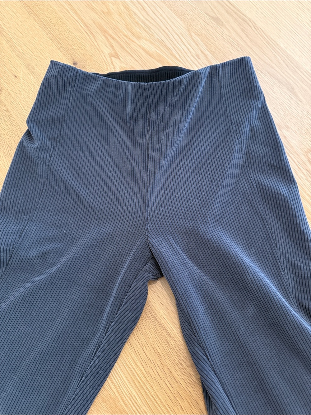 lululemon athletica women’s Corduroy-Texture Pants in steel Blue